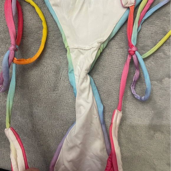 NEW! Monica Hansen Beachwear MHB miami vice string bikini bottoms 10673 - Picture 7 of 9